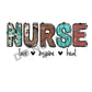 Nurse Life Love Inspire Heal - DTF Transfer - Picasso Print