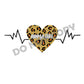 Nurse Life Heart - DTF Transfer - Picasso Print