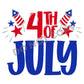 USA 4th Of July -DTF Transfer - Picasso Print