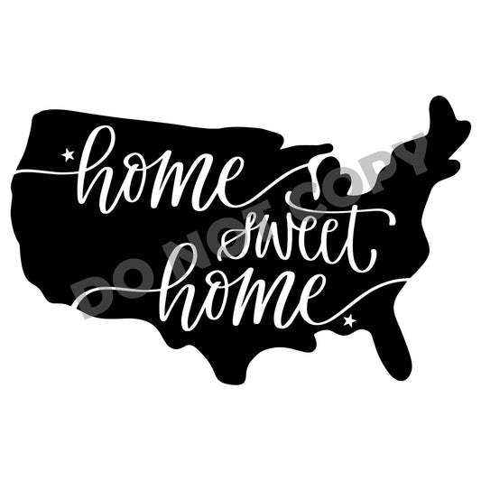 Home Sweet Home -DTF Transfer - Picasso Print
