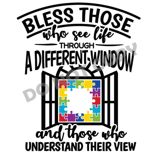 Bless Those Who See Life - DTF Transfer - Picasso Print