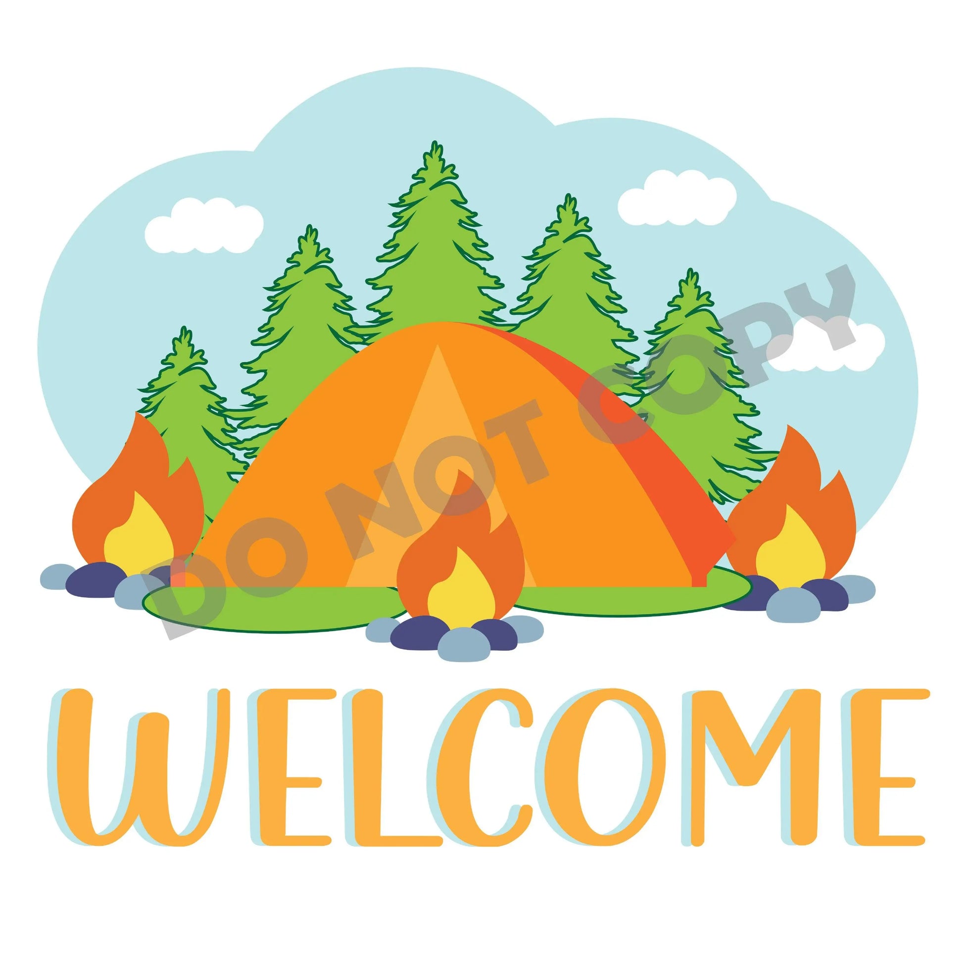 Welcome - DTF Transfer - Picasso Print