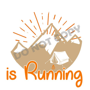 Adventure Is Running - DTF Transfer - Picasso Print