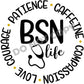 BSN Life -DTF Transfer - Picasso Print