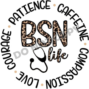 BSN Life - DTF Transfer - Picasso Print