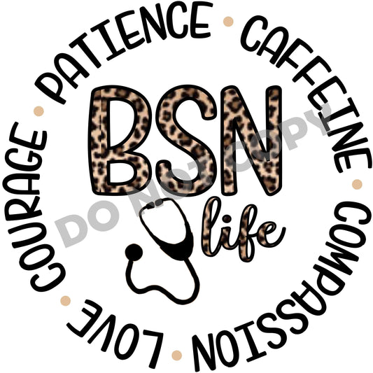 BSN Life - DTF Transfer - Picasso Print