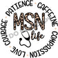MSN Nurse Life - DTF Transfer - Picasso Print
