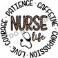 Nurse Life - DTF Transfer - Picasso Print