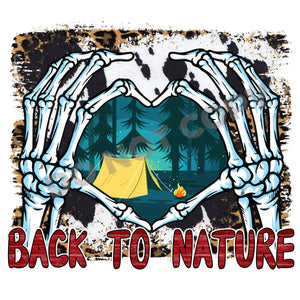 Back To Nature - DTF Transfer - Picasso Print