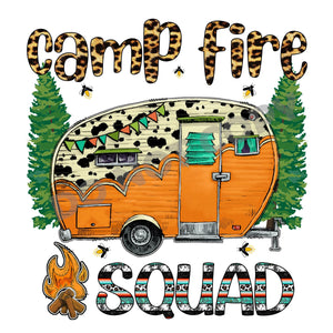Camp Fire Squad - DTF Transfer - Picasso Print