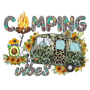 Camping Vibes - DTF Transfer - Picasso Print