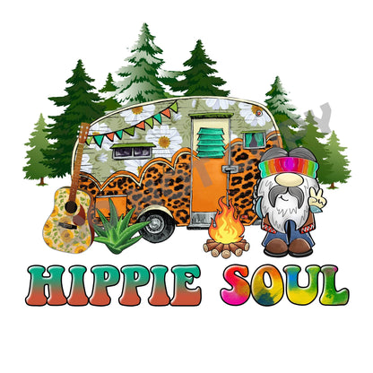 Hippie Soul - DTF Transfer - Picasso Print