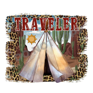 Traveler - DTF Transfer - Picasso Print