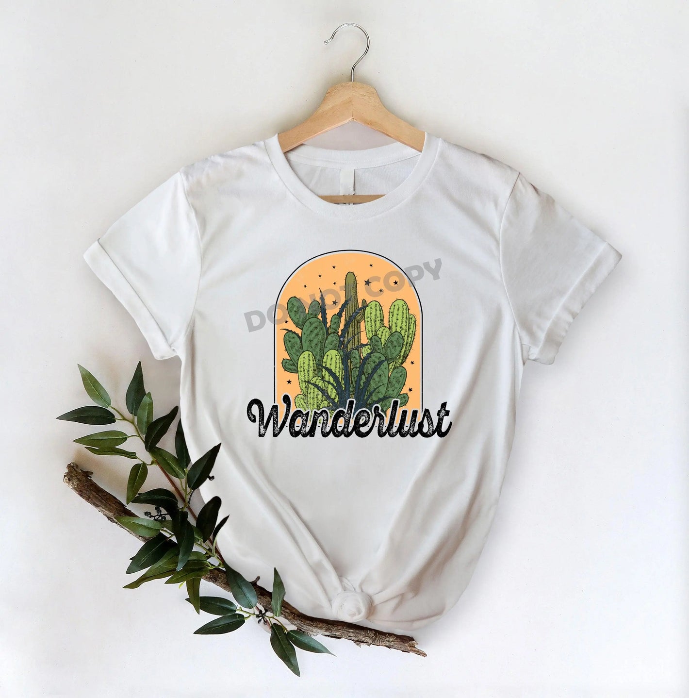 Wanderlust Cactus - DTF Transfer - Picasso Print
