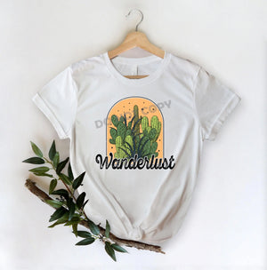 Wanderlust Cactus - DTF Transfer - Picasso Print