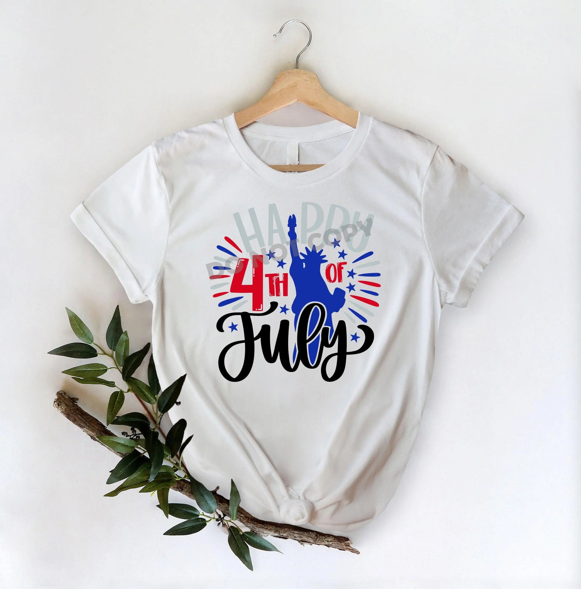 USA Happy 4th Of July -DTF Transfer - Picasso Print