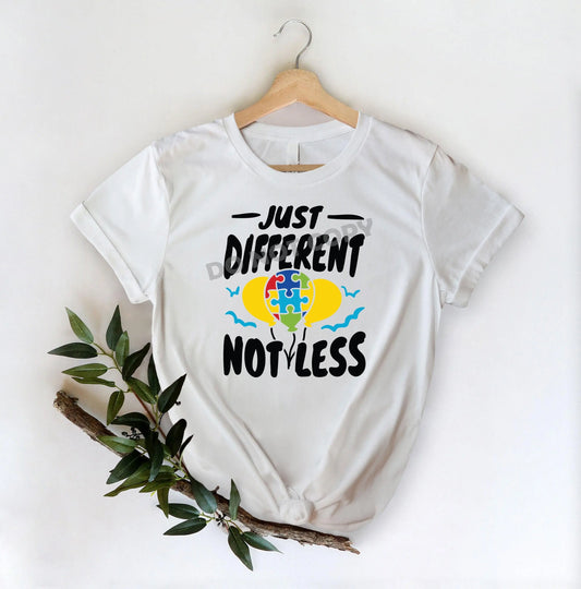 Just Different Not Less - DTF Transfer - Picasso Print