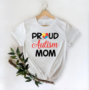 Proud Autism Mom - DTF Transfer - Picasso Print