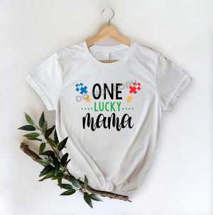 One Lucky Mama - DTF Transfer - Picasso Print