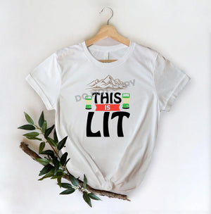 This Is Lit - DTF Transfer - Picasso Print