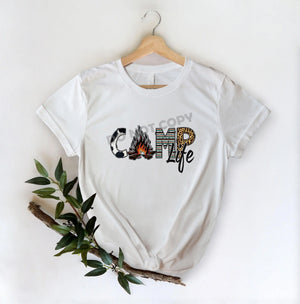 Camp Life - DTF Transfer - Picasso Print